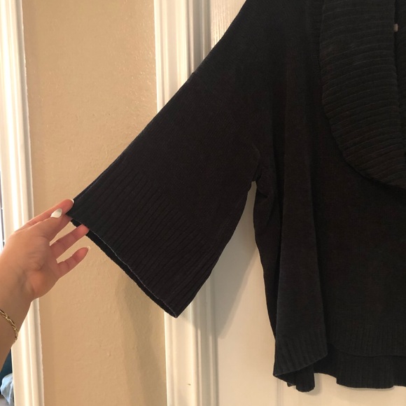 Moda International Black Cowl Neck Sweater - Picture 2 of 7